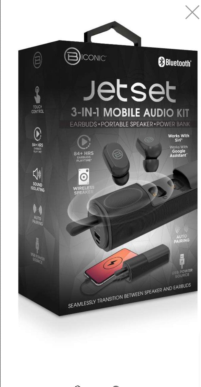 JetSet 3-in-1 Audio kit