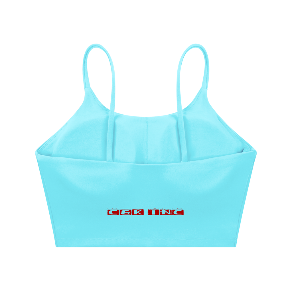 Spaghetti Strap Yoga Sports Bra
