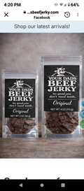 4oz bags Beef jerky